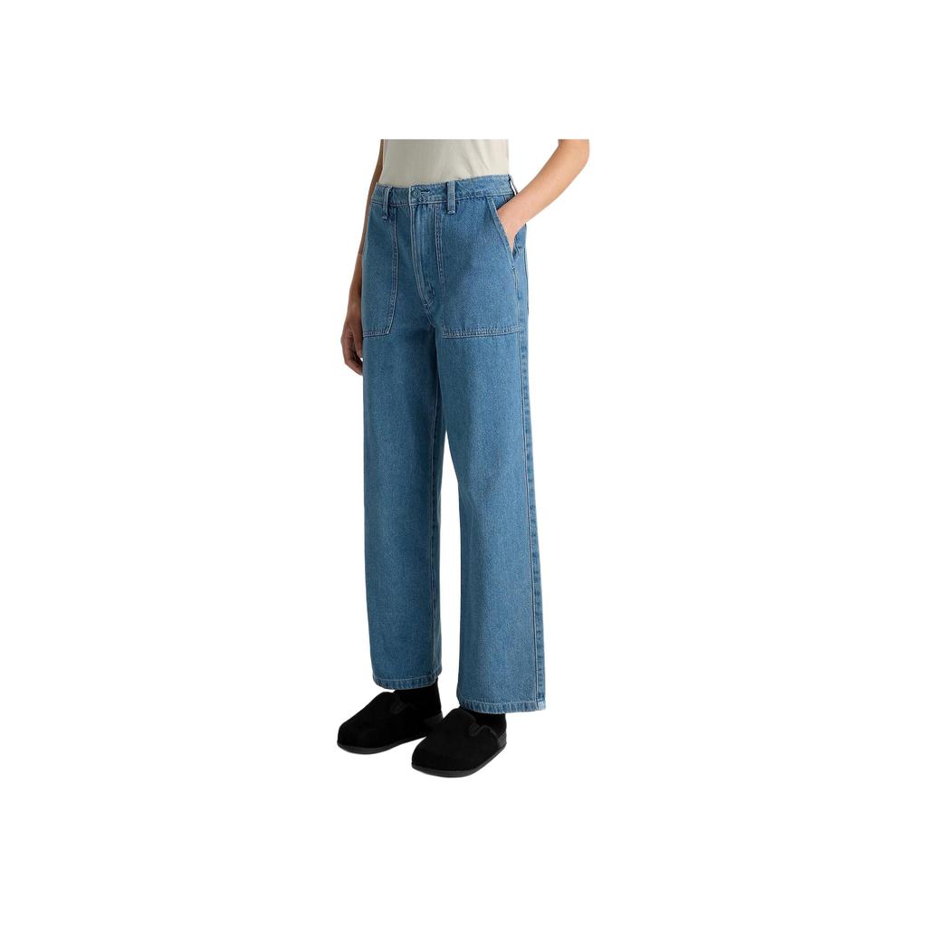 Vans Union Fashion Versatile Comfortable Jeans Women bottoms Blue VN000HGC7W6