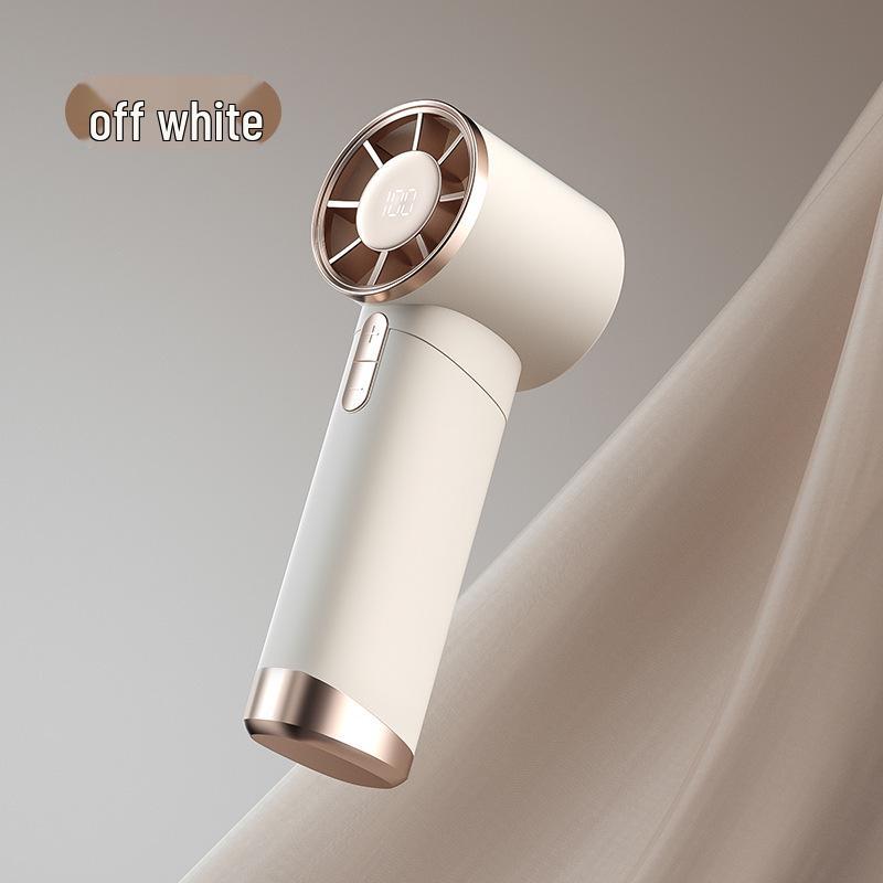 100-Speed USB Rechargeable Bladeless Handheld Fan with Stepless Control