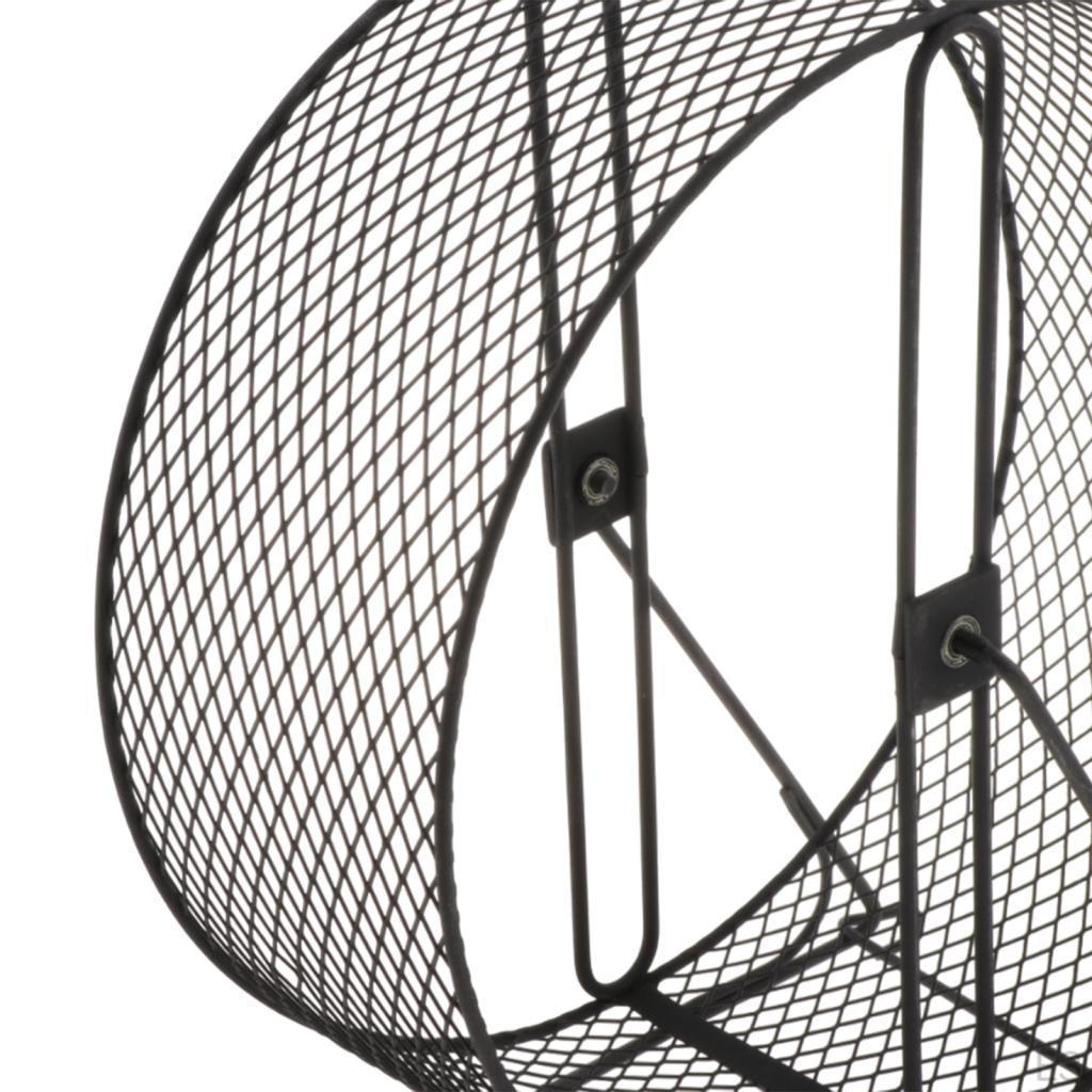 Durable Iron Hamster Exercise Wheel for Maintaining Small Animal Strength and Well-Being