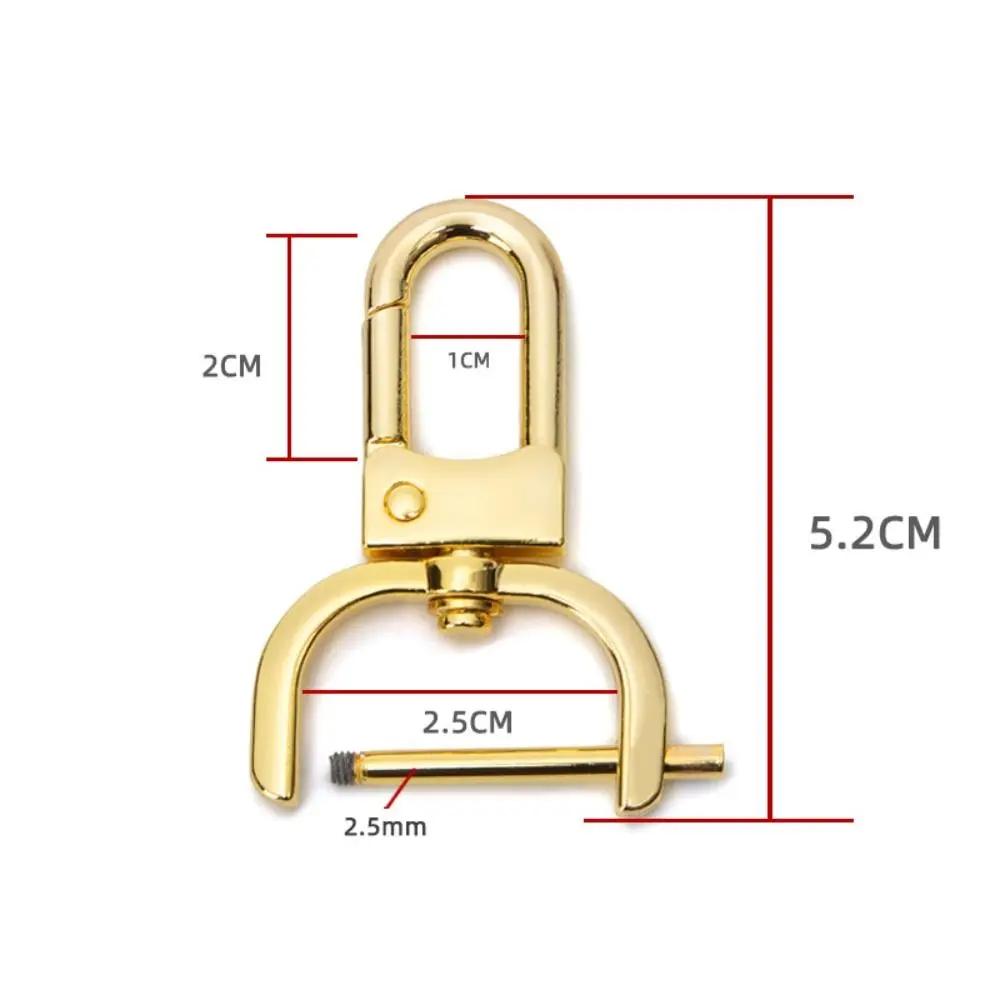 16/20/25mm Bag Belt Buckle Universal DIY Craft Metal Removable Hook Trigger Clip Buckle