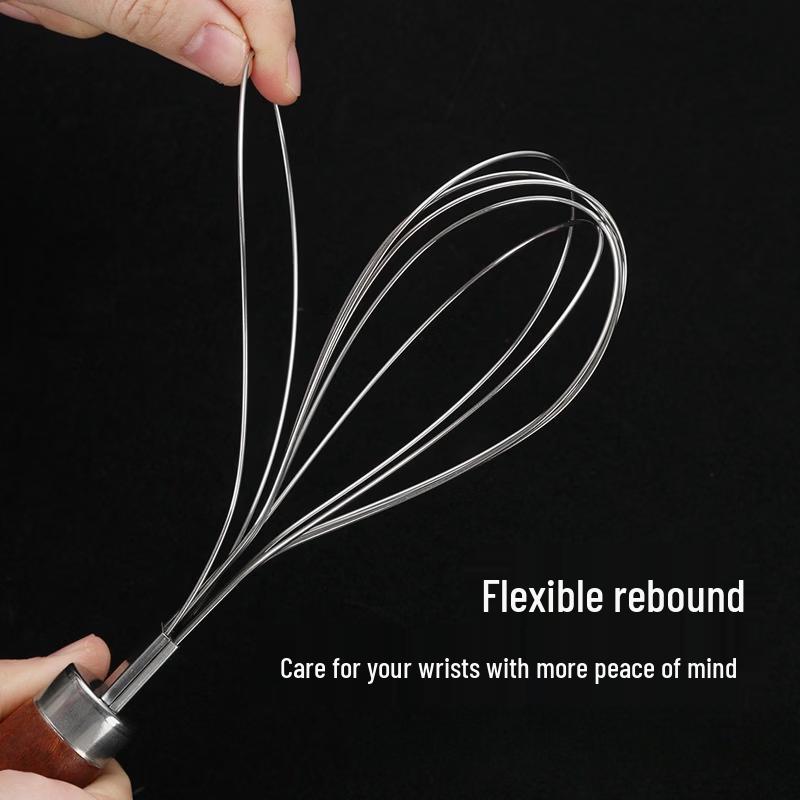 Gold Manual Hand Whisk