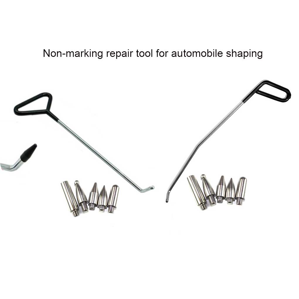Car Dent Repair Hail Remover Hooks Paintless Door Tools Damage Crowbar Kit for Automotive Repairing Accessories