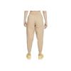 Nike Solid Color Small Logo Printed Breathable Sports Pants Women pants Brown DD5976-200