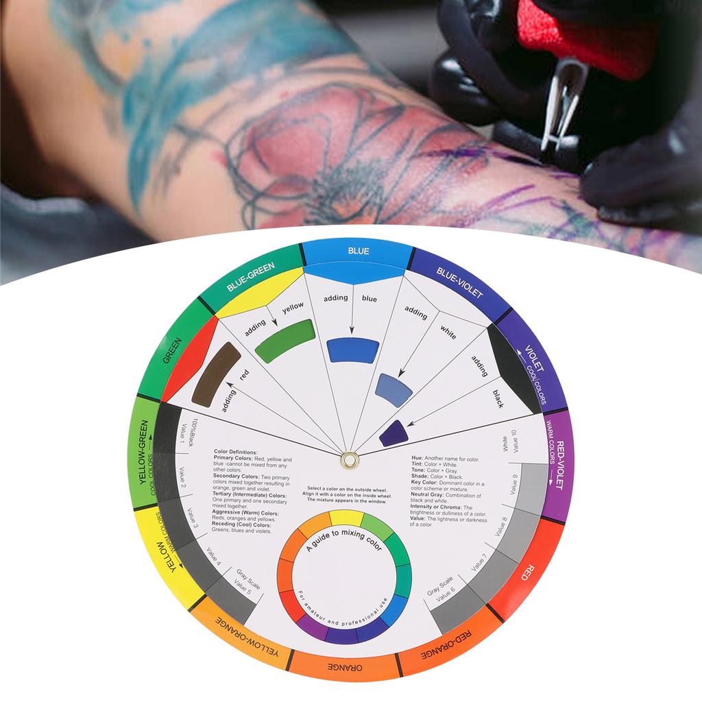 Color Wheel Reversible Blending Effect Simple Operation Fine Workmanship Color Wheel PosterL