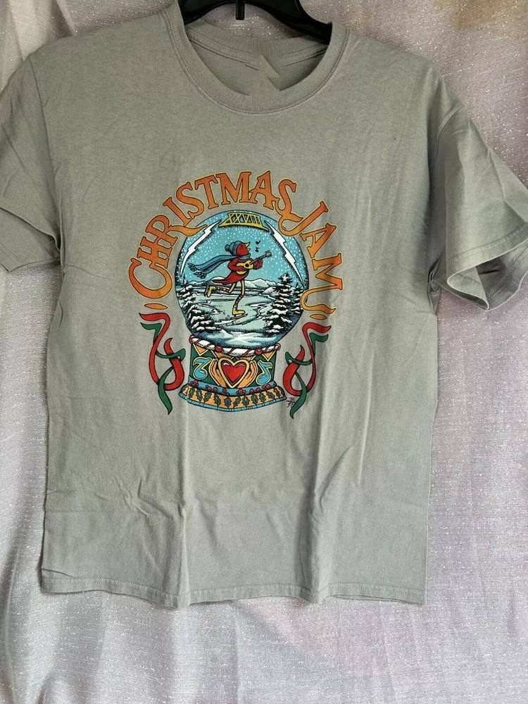 Warren Haynes Christmas Asheville, North Carolina Jam T-shirt greeen Unisex T-Shirt L