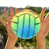 Bolas de vôlei infláveis de arco-íris, bola de praia inflável ao ar livre, bola de vôlei de PVC, bola esportiva decorativa, piscinas, lembrancinhas para festa