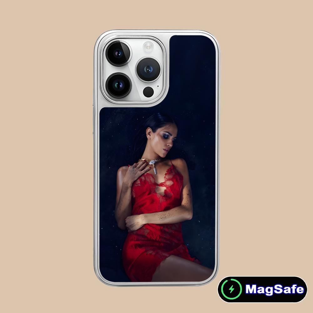 

Fashion Eiza Gonzalez Silver Plating Magsafe Mobile Phone Case for iPhone 17 16 15 14 13 12 11 Air Pro Max Plus Colorful Cover iPhone 11