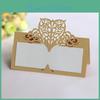 20pcs 1set Lace Personalized Wedding Seat Cards Ideal Reception Decoration Party Favours