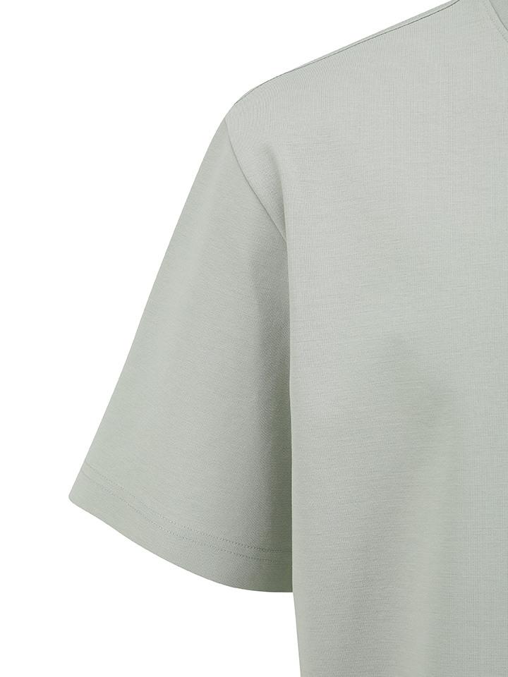 AND Z Men'S) Graphic Front Embroidery Short Sleeve T-Shirt_Blf2Tr1031Gn