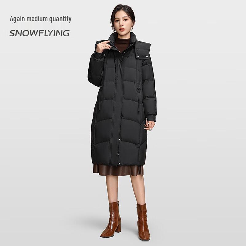 SNOWFLYING Women's Long Winter Down Jacket X40143342F