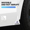 2PCS Transparent Car Door Corner Protector Covers Edge Guard Anti-Collision Scratch For Volvo Rdesign AWD C30 C70 S40 S60 S70