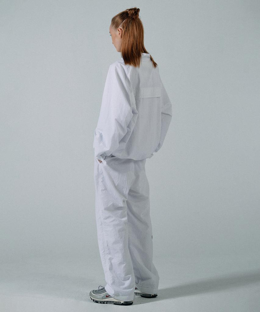 SCULPTOR Two-Way Wind Pants White