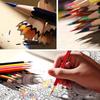 12/48/72 Colors Oily Colored Pencils Hexagon Wooden Handle Set Artist Painting Drawing Sketch Art Design Student Supplies
