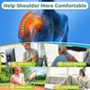 Electric Heating Massage Shoulder & Knee Pad with Adjustable Vibration and Heat Compress