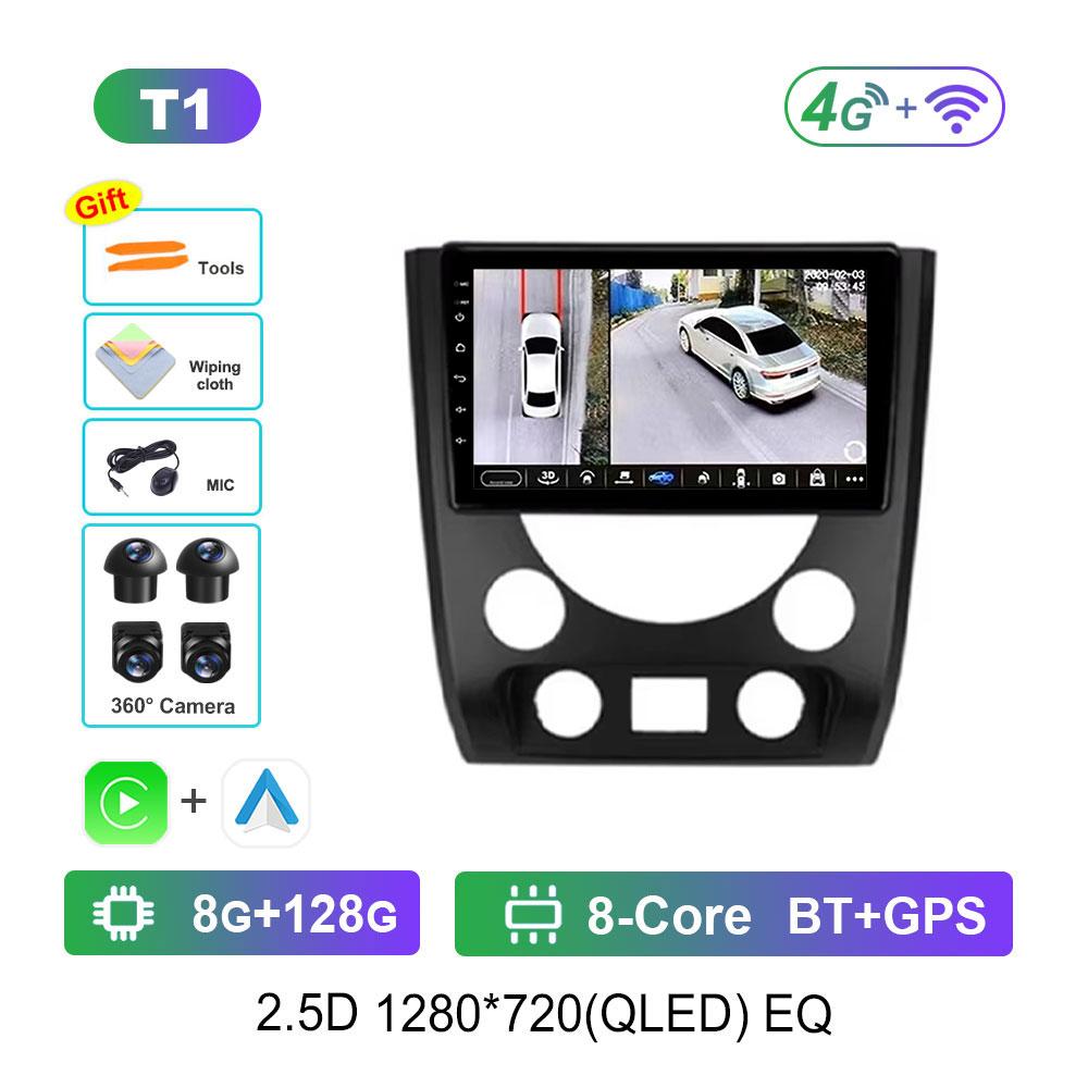 GPS Navi 4G for SsangYong Rexton W 2014 - 2016 HD Screen Android 14 Intelligent System Car Video Multimedia Player BT Head Unit