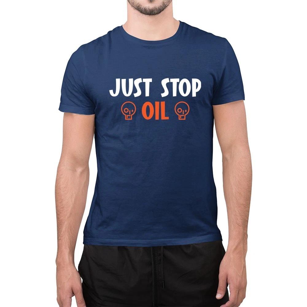 Just Stop Oil T-Shirt Save The Earth Personalised Unisex Tee 3XL