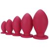Dragon Egg Anal Plug Huge Anal Plug Smooth Silicone Butt Plug Prostate Sex Toy For Women/Men Dilatador Anal Beads S,M,L,Xl,Xxl