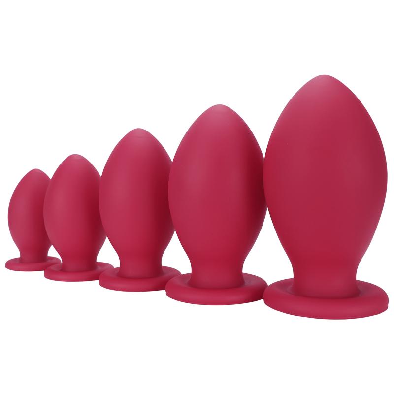 Dragon Egg Anal Plug Huge Anal Plug Smooth Silicone Butt Plug Prostate Sex Toy For Women/Men Dilatador Anal Beads S,M,L,Xl,Xxl