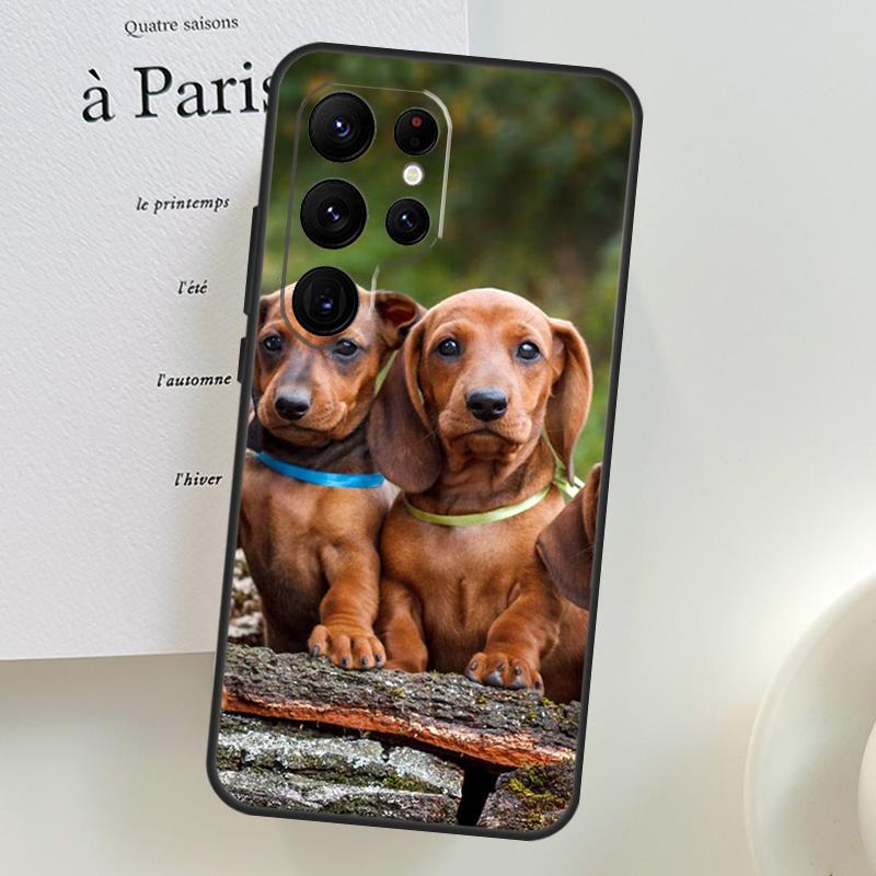 

Dachshund Dog Case For Samsung Galaxy S26 Ultra S25 S24 S22 S21 S23 Ultra Plus S10 S20 S25 FE Phone Cover Galaxy S25Ultra