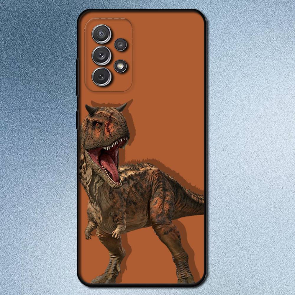 J-Jurassic Park Dinosaur World Phone Case For Samsung S25,S24,S21,S22,S23,S30,Ultra,S20,Plus,Fe,Lite,Note,10,9,5G Black Cover