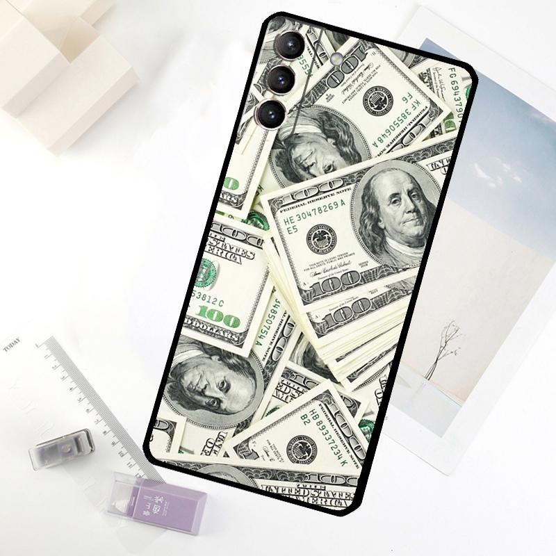 

dollars money Phone Case For Samsung Galaxy S25 S26 Ultra S20 S21 S22 S23 S24 Ultra S10 Plus S25 FE Cover Galaxy S21 FE