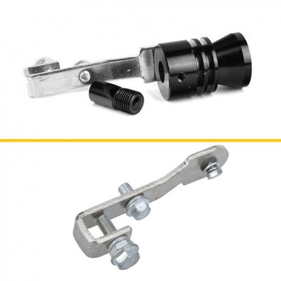 Turbo Sound Whistle Simulator Muffler Tip Blow Valve Off Noise Accessories