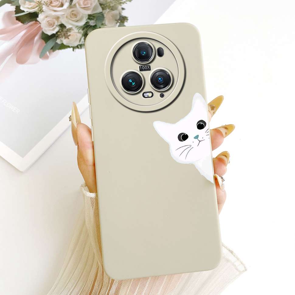Soft Phone Case For Honor Magic5 Pro 5G Case Cartoon Silicone Back Cover For Honor Magic 5 Pro PGT-AN10 PGT-N19 Bumper Shell