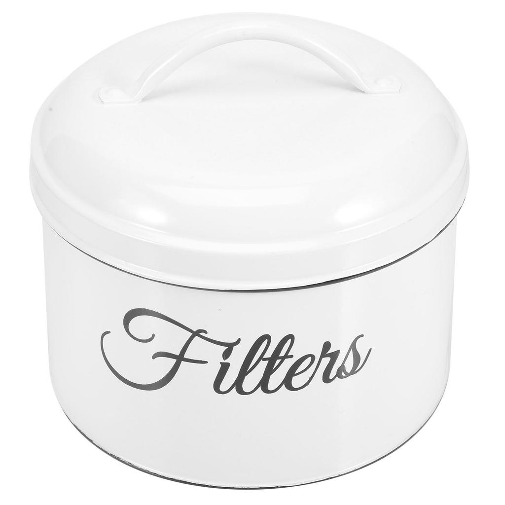 Metal Food Storage Canister Airtight Sealed for Coffee Beans Tea Flour Cereals Nuts Snacks Candy Dry Fruits Kitchen Organizer