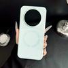 Litchi pattern magnetic attraction is suitable for Huawei Pura90ProMax mobile phone case Mate80 pigmented leather anti-drop hard sheath