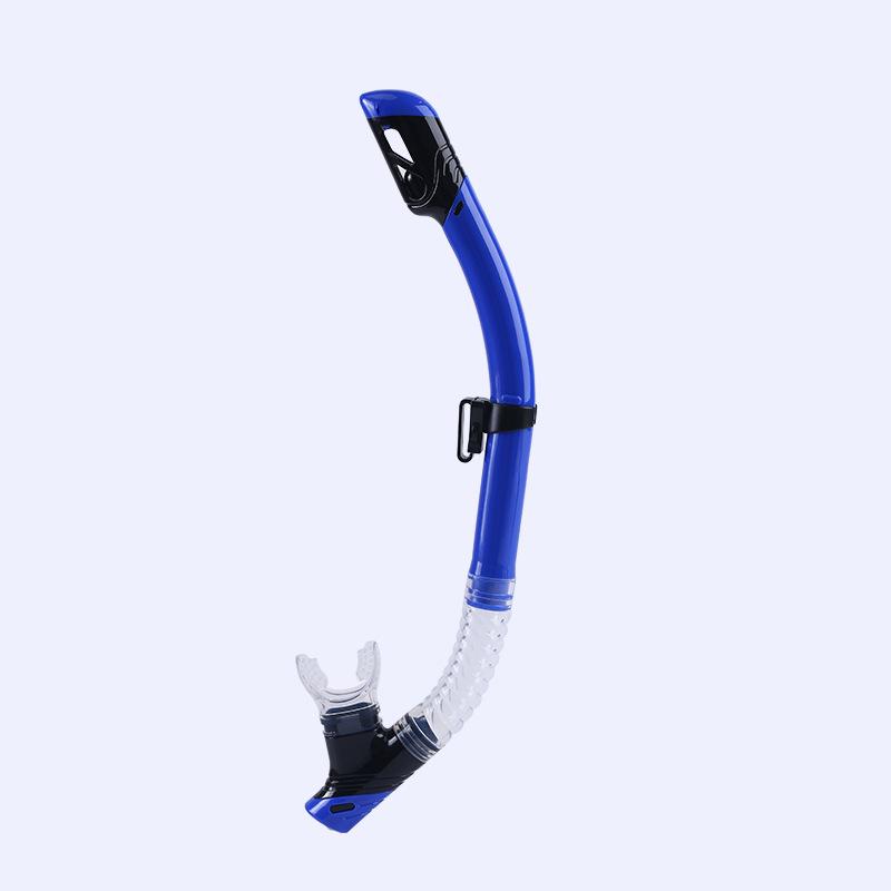 Maschera da Immersione in Silicone per Bambini e Adulti con Snorkel - Lente in Vetro Temperato HD, Montatura Grande