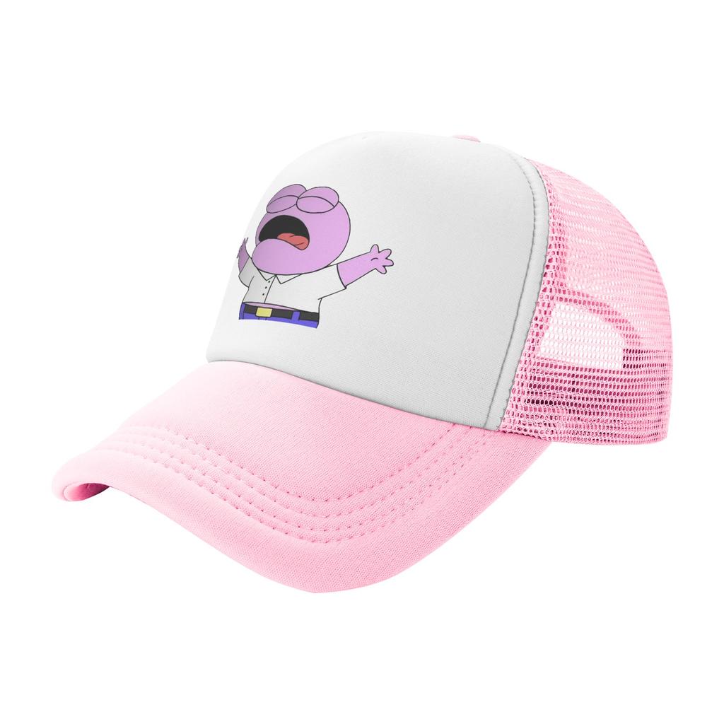 Adult Glep Coffee Smiling Friends Trucker Hat Mesh Baseball Cap Polyester Hat Sun Caps Adjustable Trucker Cap Summer