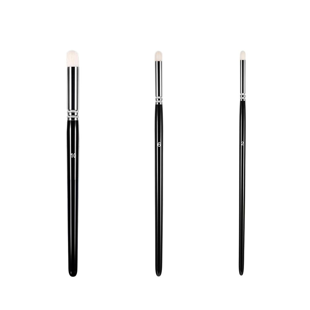 6Pcs Goat Hair Miniature Paint Brushes Kit Miniature Paint Brush For Acrylic Watercolor Oil Model Painting Wooden Handles Brush