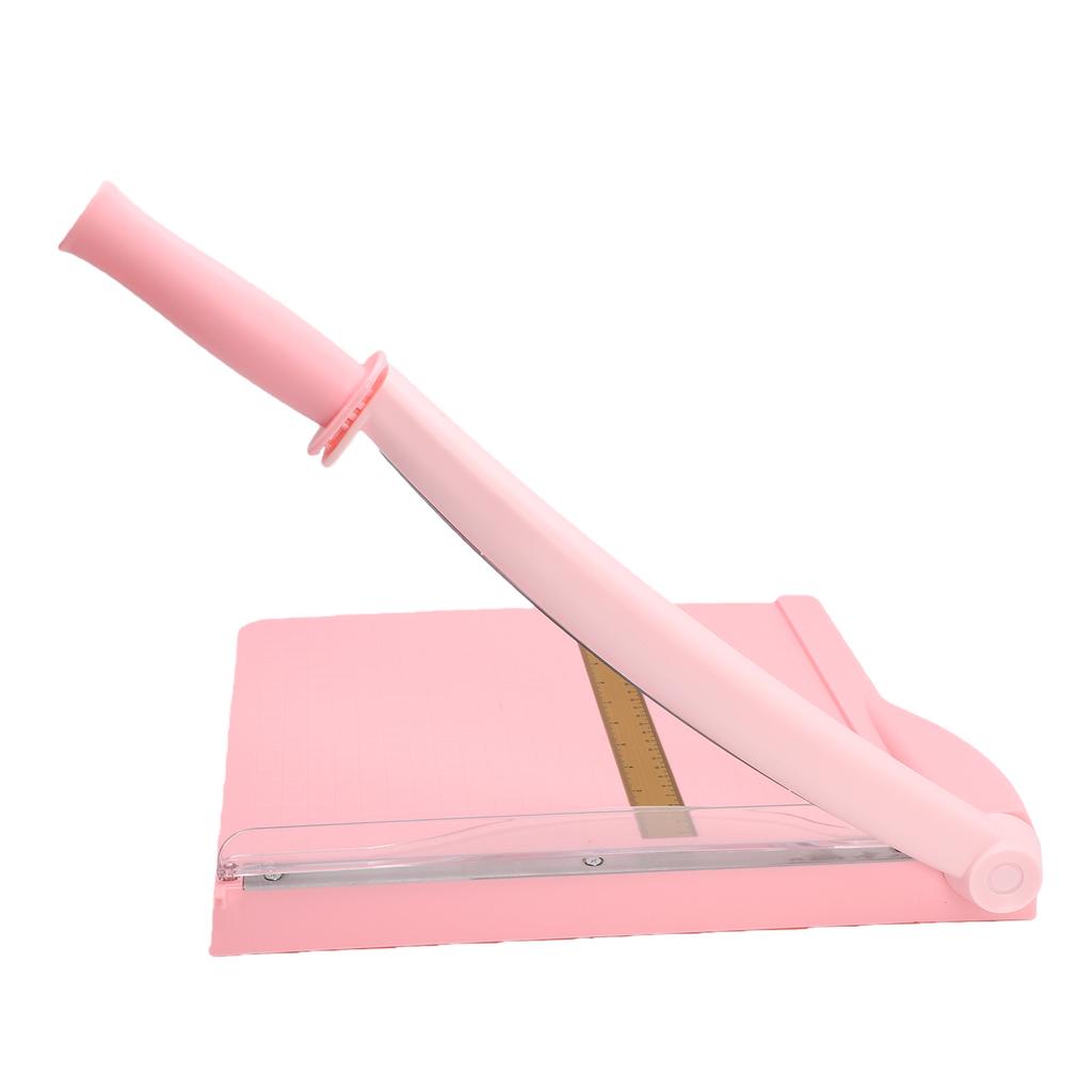 Paper Cutter Portable A4 Paper Trimmer with Safety Guard 12in Cut Length Cutting Board Slicer for Scrapbooking Craft