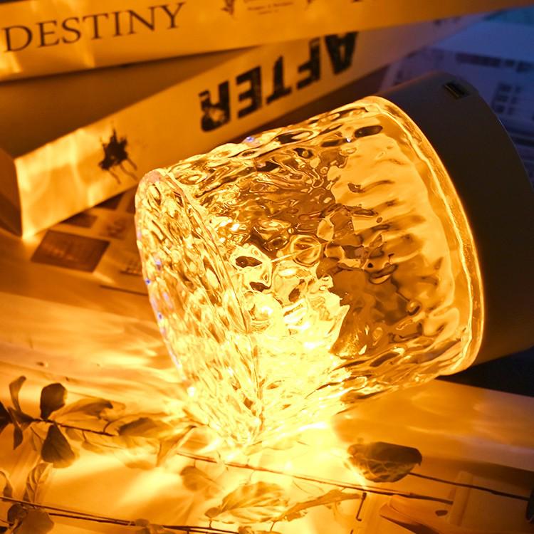 Romantic Rotating Aurora Projector: Water Ripple Atmosphere and Night Light