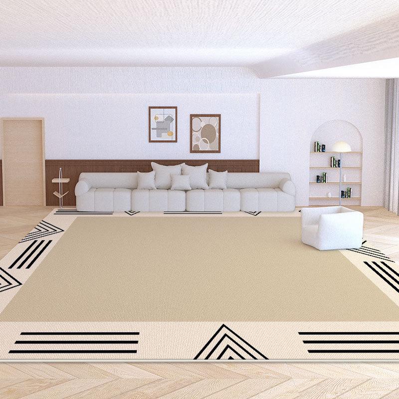 Covor de Lux Crem Catifea Wabi-Sabi Nordic Minimalist pentru Living