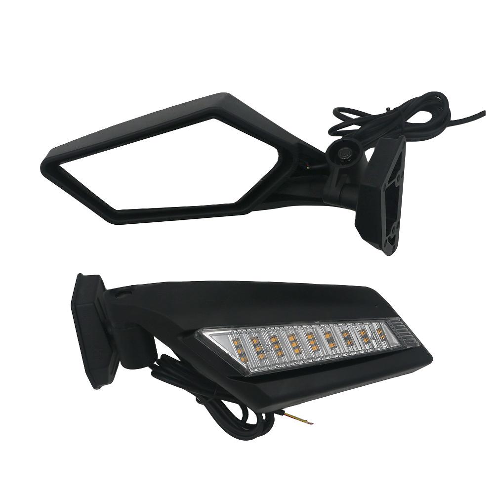 

UTV Rearview Side View Mirrors 180° 360° Adjustable 715002898 for Can Am Maverick X3 Max R RR 4x4 XMR XDS Turbo DPS 2017-2025 Original