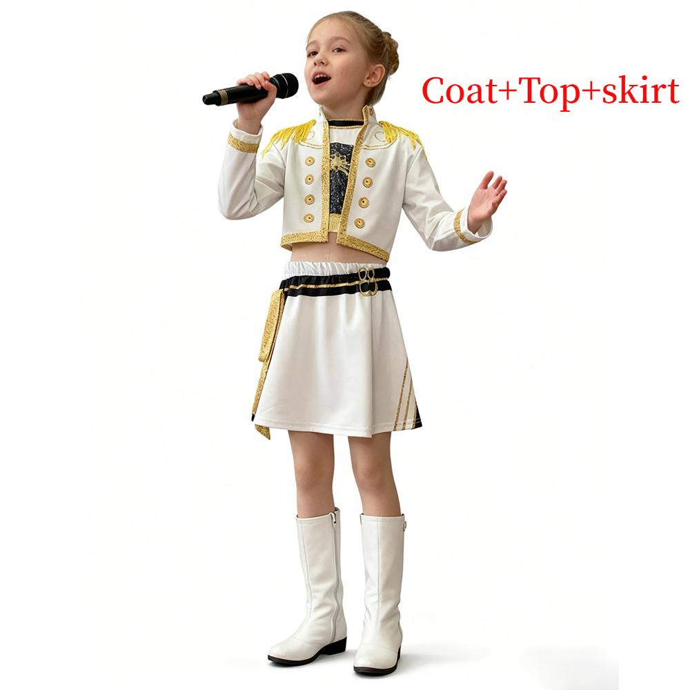 KPop Film Dämonenjäger Gleicher Stil Mädchenkleidung Kinder Halloween Cosplay Party Zoey Rumi Mira Kostüm Neu
