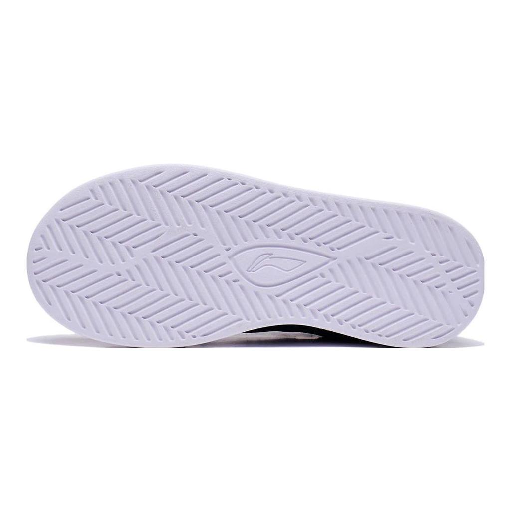 Disney X Li Ning Childrens Sports Trend Non-Slip Shock Absorbing Wear-Resistant Rebound Casual Shoes Kids sneaker Black White Red YKNT060-1