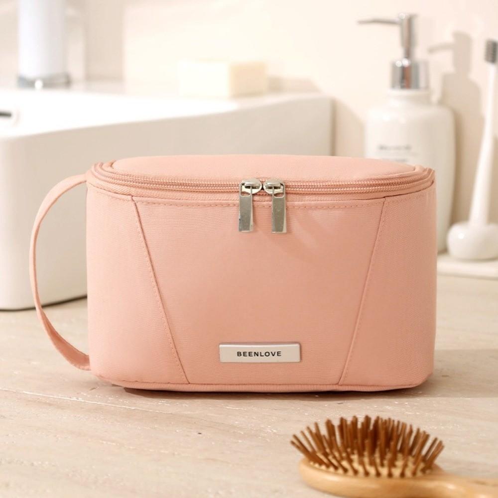 Multi-pocket Cosmetic Storage Bag Large Capacity Toiletry Bag Handheld Makeup Bag  Organizer Case