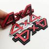 1Pcs 3D Metal Car Styling Logo 4X4 Four-Wheel Drive Car Sticker Emblem Badge Decals Universal Decoration Accessories