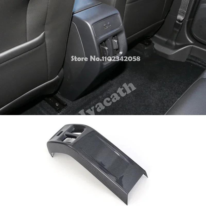LHD ABS carbonfiber For Chevrolet Trax 2024+ Air Condition Outlet Console Gear panle Head Window swtich handle Panel Accessories