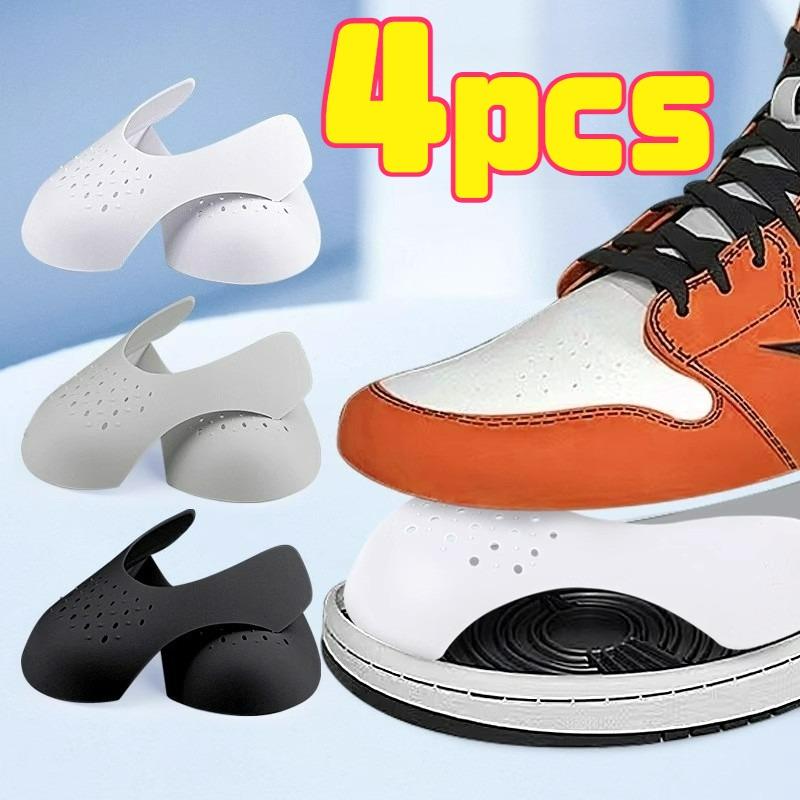 4pcs 2026 Shoe Anti Crease Protector for Sports Shoes Head Crease Guard Sneaker Protector Shoe Stretcher for Women Men Wholesale