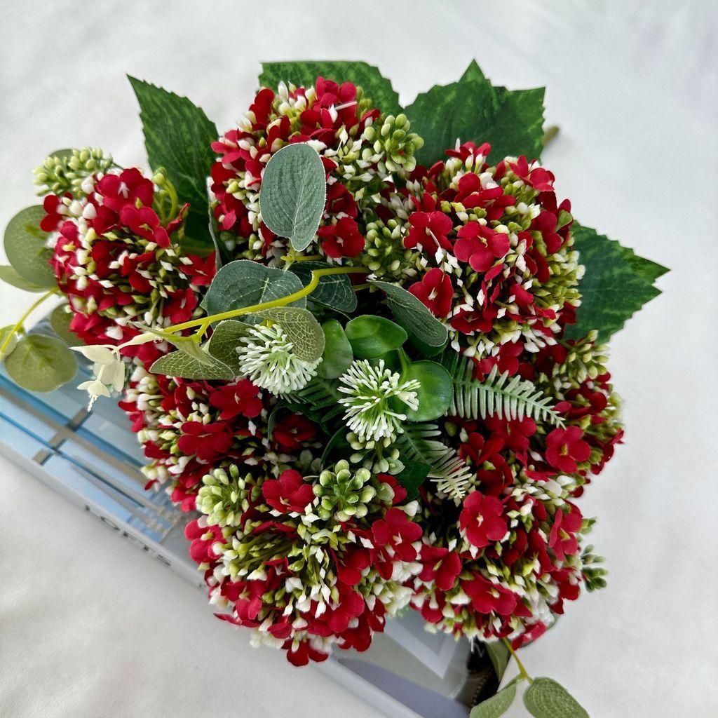 Искусственный Крупноцветковый Калина Форчуна С Реалистичным Дизайном Для Украшения Мероприятий Red