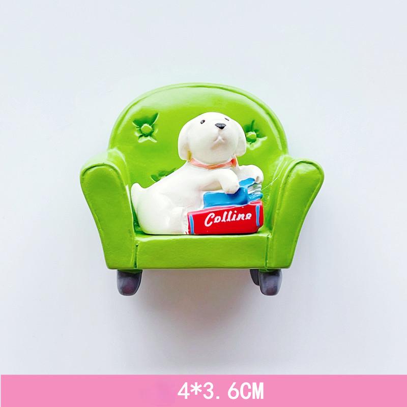 

Kawaii Korean Style Dog Fridge Magnets Wedding Gifts Home Decor Fridge Stickers Children Toys Festival Gifts Blackboard Stickers