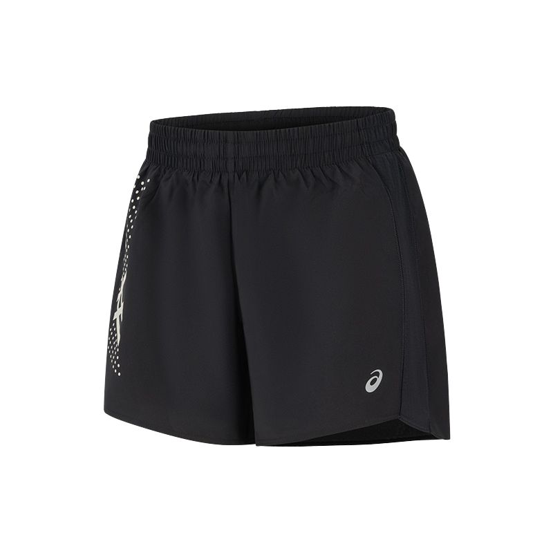 New Asics SS25 Sports Shorts Women's Black 2012D234-001