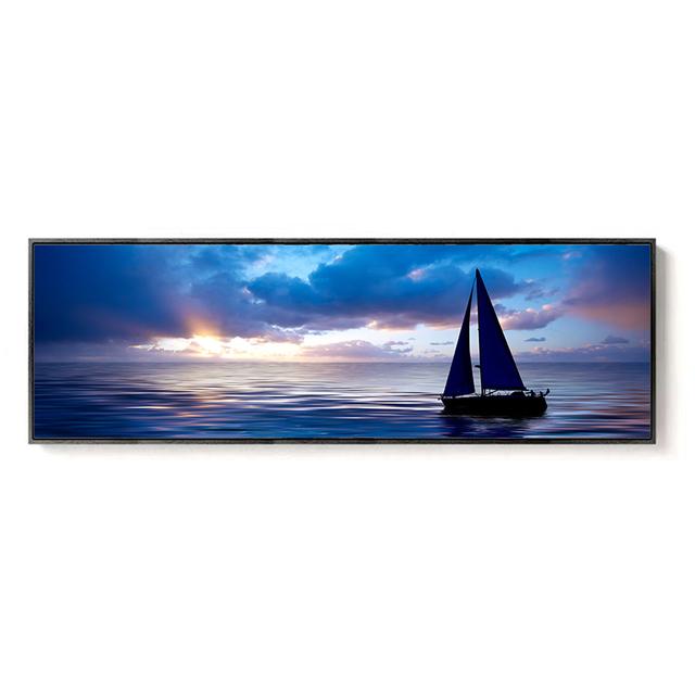 Beautiful Swan Lake Scenery White Swan Wild Horse Living Room Decoration Painting Modern Landscape Painting Sofa Bedroom Bedside