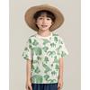 YouYou Boys' Summer Anti-Bacterial Printed Loose Short Sleeve T-Shirt