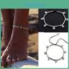 Retro Barefoot Anklet For Women With Yoga Charm And Beach Personality Jewelry