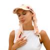 Trendige bedruckte muslimische Hijab-Kappen mit Schirm Damen Baseballkappe Kopfbedeckung Ramadan Damenmode Turban Haube