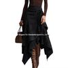Autumn 2026 Women's Elegant Irregular Long Skirt - European & American Style